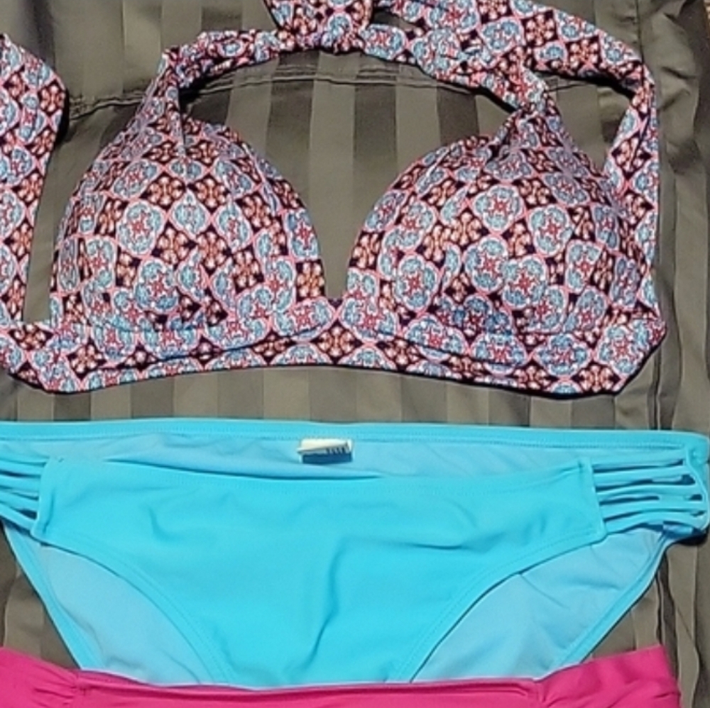 Blue Bottoms And Top.